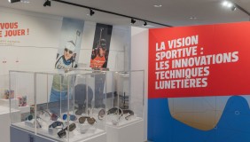 Exposition temporaire : Des lunettes taillées pour le sport